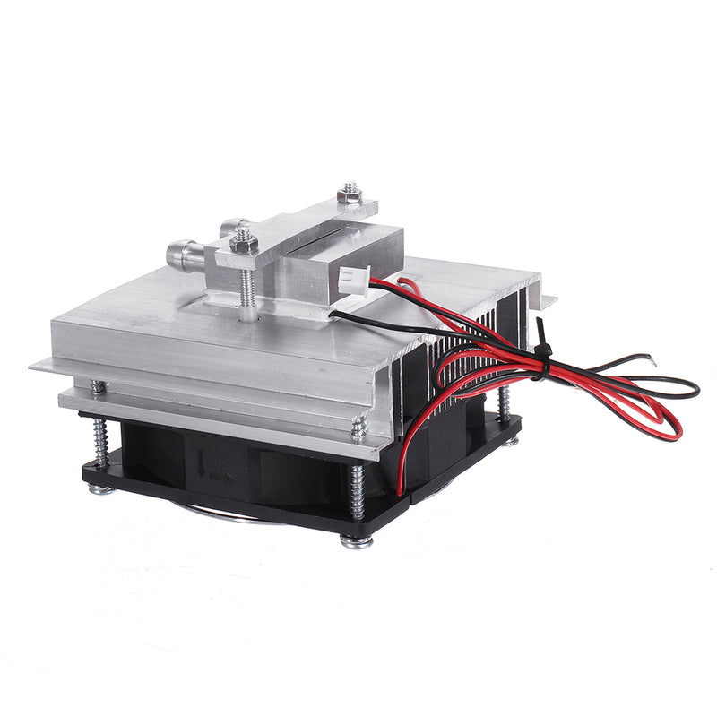 50W DIY Thermoelectric Cooler Cooling System Semiconductor Refrigeration System Kit Heatsink Peltier Cooler for 15L Water