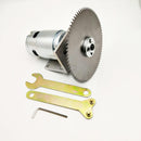 Machifit DC 12-24V Lathe Press 895 Motor Table Saw Kit with Bracket and Saw Blade for Woodworking