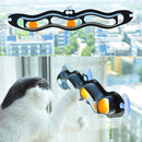 Pet Toys Play Funny Pet Puppy HangingBall Window Table Tennis Track Toys