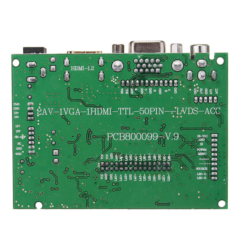 LCD Controller Board DIY Assembly Kit For 1366x768 15.6 Inch LP156WH4(TL)(A1) LED Screen Display