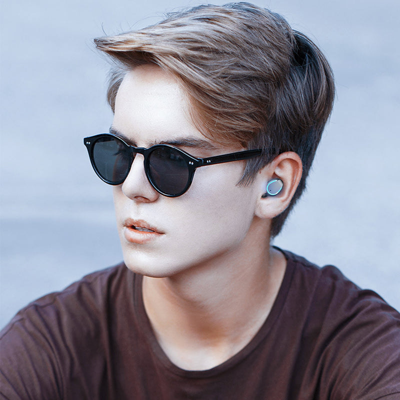 F9 TWS bluetooth 5.0 Sport Earphone LED Display CVC8.0 Noise Reduction Headphone with 3600mAh Charging Box