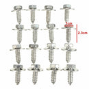 44x Parts Engine Under Cover Splash Guard Undertray Screw Trim Clips For BMW E46