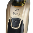 3 in 1 Multipurpose 4D Electric Shaver Rechargeable Low Noise Wet Dry Shaver Razor Beard Hair Removal Machine