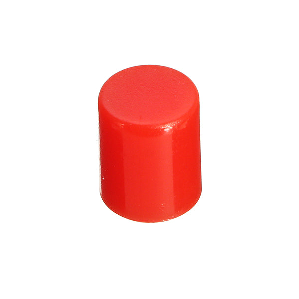 100pcs 6 x 7mm Round Button Cap Hat Suitable For 8.5 x 8.5mm / 8 x 8mm Series Of Self-Locking Switch