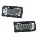 2Pcs Car SMD White LED Lights License Plate Lamps 6000K For Toyota Corolla 2014-2019
