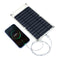 6V 10W 1.5A Portable Monocrystalline Solar Panel Slim & Light USB Charger Charging Power Bank Pad