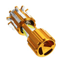 H4 BA20D/H6 H6M/PX15d 12-24V 1500LM 18W Motorcycle Headlights LED Hi/Lo Lamp Scooter Fog Lights
