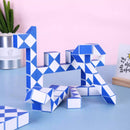 XIAOMI Ecosystem Deli 36 Blocks Snake Magic Cube 36 Segments Speed Brain Development Toys Twist Snake Puzzle Speed Magic Ruler Christmas Gifts For Kids