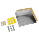 300*300mm Heated Bed Platform Hot Bed Steel Plate with Circular Magnet + Magnetic Sticker + PEI Sheet for 3D Printer