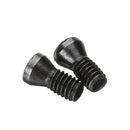Suleve M2.5TT1 10Pcs M2.5 Tungsten Button Head Torx Screw for Carbide Inserts CNC Lathe Tool 6mm