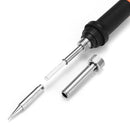 60Pcs 220V 60W Wood Burning Pen Set Stencil Soldering Tips Tools Pyrography Solder Iron Kit