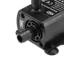 Machifit DC 5V 12V 6W Water Pump USB Female Plug Ultra-quiet Mini Brushless DC Water Pump
