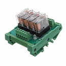 TKG2R-1E-K424 4 Channel Relay Module PLC Amplification Board Controller With Indicator Light DC 24V