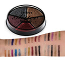 XLOONG 5 colors Eye Shadow Palette Shimmer Eyes Makeup Set