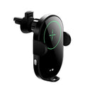 Bakeey 15W Qi Wireless Charger Infrared Sensor Air Vent Dashboard Car Phone Holder Car Mount for 4.5-6.5 inch Smart Phone for iPhone for Samsung for Xiaomi