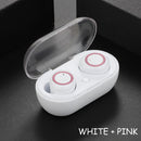 SQ-W1 TWS Wireless bluetooth 5.0 Touch Headset Stereo In-ear Mini CVC8.0 Waterproof Earphone With Mic