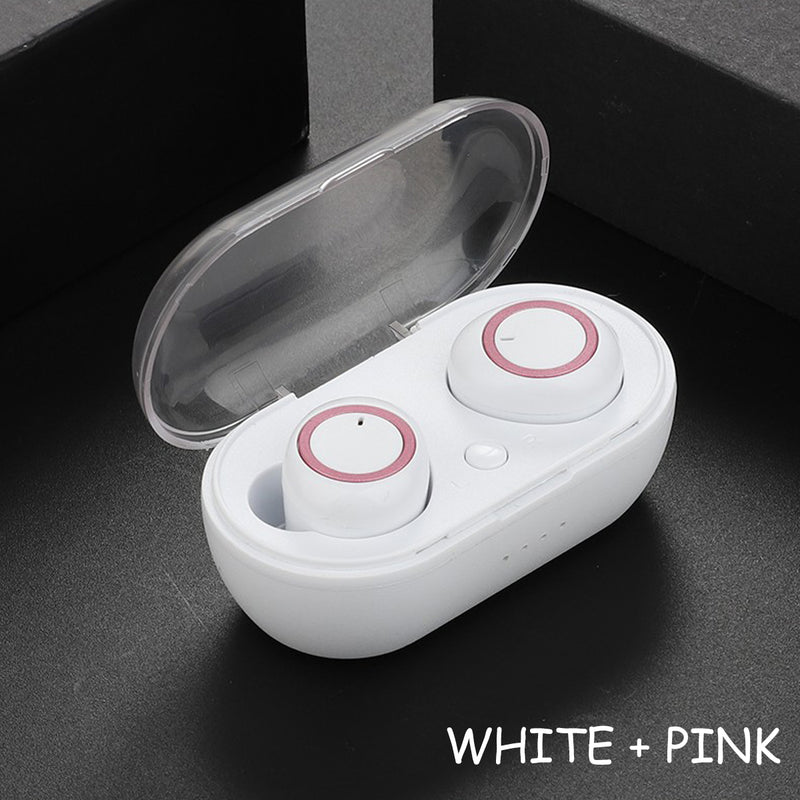 SQ-W1 TWS Wireless bluetooth 5.0 Touch Headset Stereo In-ear Mini CVC8.0 Waterproof Earphone With Mic