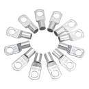 12 Pcs 3AWG Copper Cable Lugs 25-8mm 5/16" Electrical Terminal Block Wire Connectors