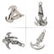 304 Stainless Steel Climbing Claw Gravity Grappling Hooks Survival Grappling Tool