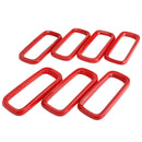 Car Front Grille Inserts Mesh Grill Accessories For Jeep Renegade 15-16