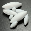 8Pcs PTFE Magnetic Stirrer Mixer Stirring Bar Rod Bead Lab Olive Shape A08-A40