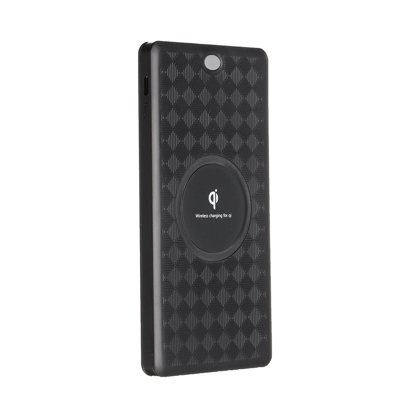 DIY Qi Wireless Charger 6000mAh Power Bank Case Battery Box Kits for Smartphone