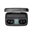 M13C True Wireless bluetooth 5.0 TWS Stereo Earbuds LED Display IPX7 Waterproof CVC8.0 Sports Earphone with Power Bank