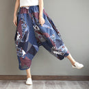 Original Folk Custom Harem Spring Loose large Yoga Wide Legs Pants