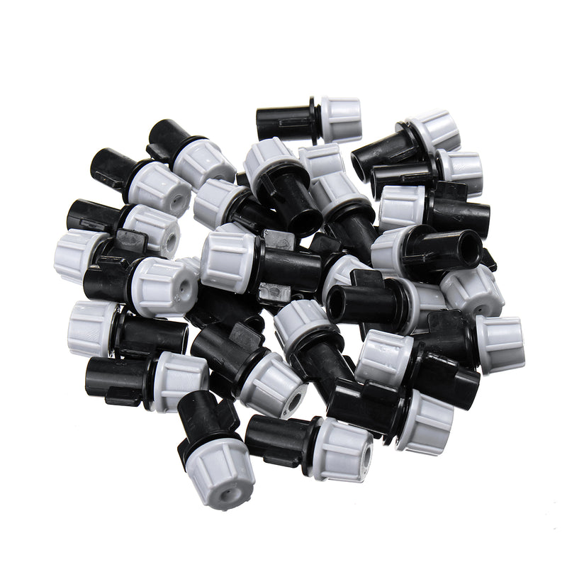 25m DIY Plant Self Watering Micro Drip Irrigation System Garden Hose Kits with Adjustable Dripper