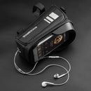 ROCKBROS 017-2 1L Bike Bag Bicycle Front Tube Bag Waterproof Portable Cycling Storage Bag Phone Touch Screen Bag