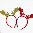 Christmas Headband Antlers Ear Hair Hoop Christmas Party Hair Accessories Deer Hair Buckle Decorati
