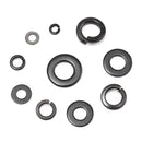 280Pcs 10 Values Stainless Steel Flat Washer Spring Washers Assortment Set