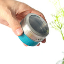 Magnetic Dustproof Visible Stainless Steel Spice Jar Monosexuality Tank Sauce Pot Seasoning Bottles Seasoning Pot Container