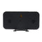 Digital LED Mirror Large Display Alarm Clock Snooze Function Dual USB Charger