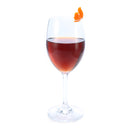 KCASA KC-GC01 5Pcs Silicone Cute Squirrel Tea Bag Holder Wine Glass Charms Drinks Maker Bar Tools