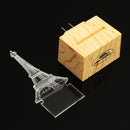 3D Eiffel Tower Induction Control Plug In LED Night Light Desk Table Lamp