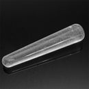 Natural Quartz Crystal Healing Massage Wand Stone Clear Reiki Stick Manual Massager