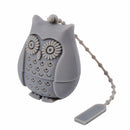 Honana CF-BT01 Silicone Non-toxic Owl Tea Bags Strainers Tea Spoon Filter Infuser Coffee Tea Tools