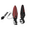 Xmund XD-BL1 1 Pair 130dB Deputy Horns Warning Lights Bike Handlebar Grips Light Waterproof USB Charging