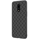 NILLKIN Synthetic Fiber Plaid Anti-fingerprint Anti-Scratch Protective Case for OnePlus 7
