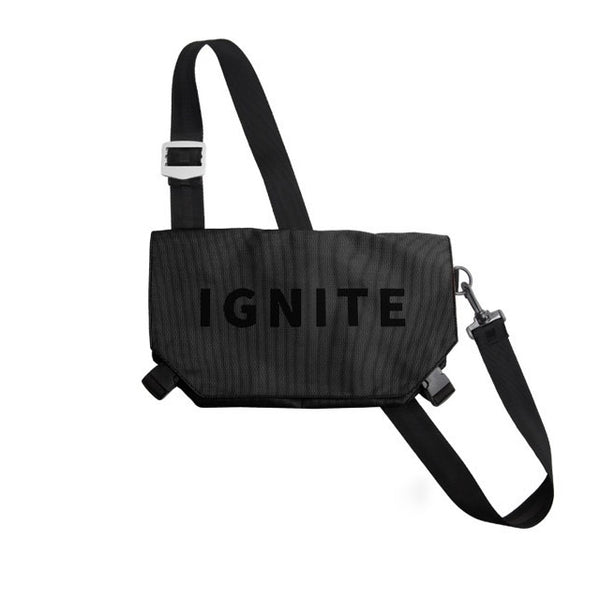 33x20x8cm Fashion Nylon Crossbody Bag Waterproof Gym Sports Waist Bag Shoulder Bag