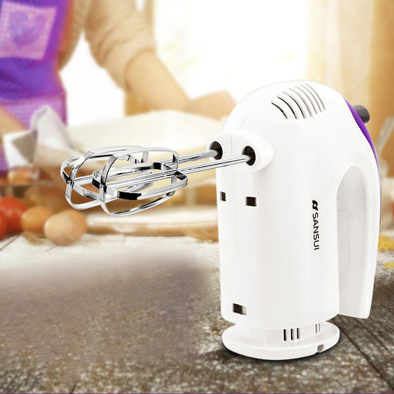 SANSUI S20 10PCS Egg Beater Set Hand-Held Household Electric Butter Beater Baking Dough Mixer