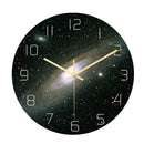 Loskii CC019 Creative Starry Pattern Wall Clock Mute Wall Clock Quartz Wall Clock For Home Office Decorations