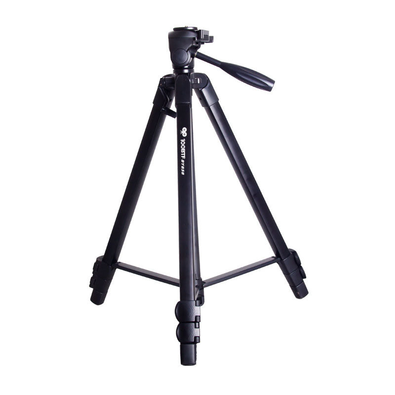 100BTF BY858 Foldable 56CM 150CM Tripod with Removable Ball Head Quick Release Plate Max Load 10KG