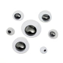 700Pcs 7Sizes Sticker Wobbly Giant Googly 3D Eyes Toy DIY Scrapbooking Children Kids Doll Handicraft