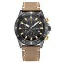 RUIMAS 572 Sport Men Watch 3ATM Waterproof Chronograph Luminous Date Display Quartz Watch