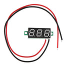 2Pcs Geekcreit 0.28 Inch 2.5V-30V Mini Digital Volt Meter Voltage Tester Voltmeter
