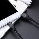 Bakeey 2.4A Type C Nylon Braided LED Display Data Cable For Xiaomi Mi9 HUAWEI P30 S10 S10+