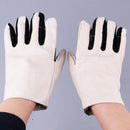 KALOAD Double Layer Canvas Work Welding Gloves Wearproof Security Labor Protection Gloves Fitness