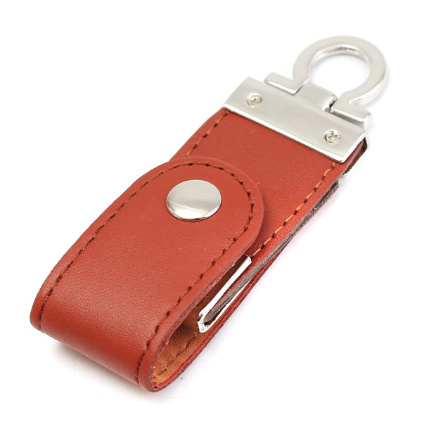 8/16/32GB Portable Leather Mirco USB2.0 OTG Flash Drive U Disk